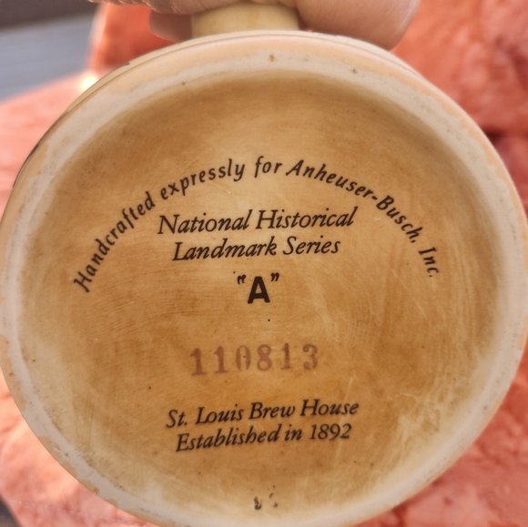 Anheuser-Busch Stein, series A - Picture 6 of 7